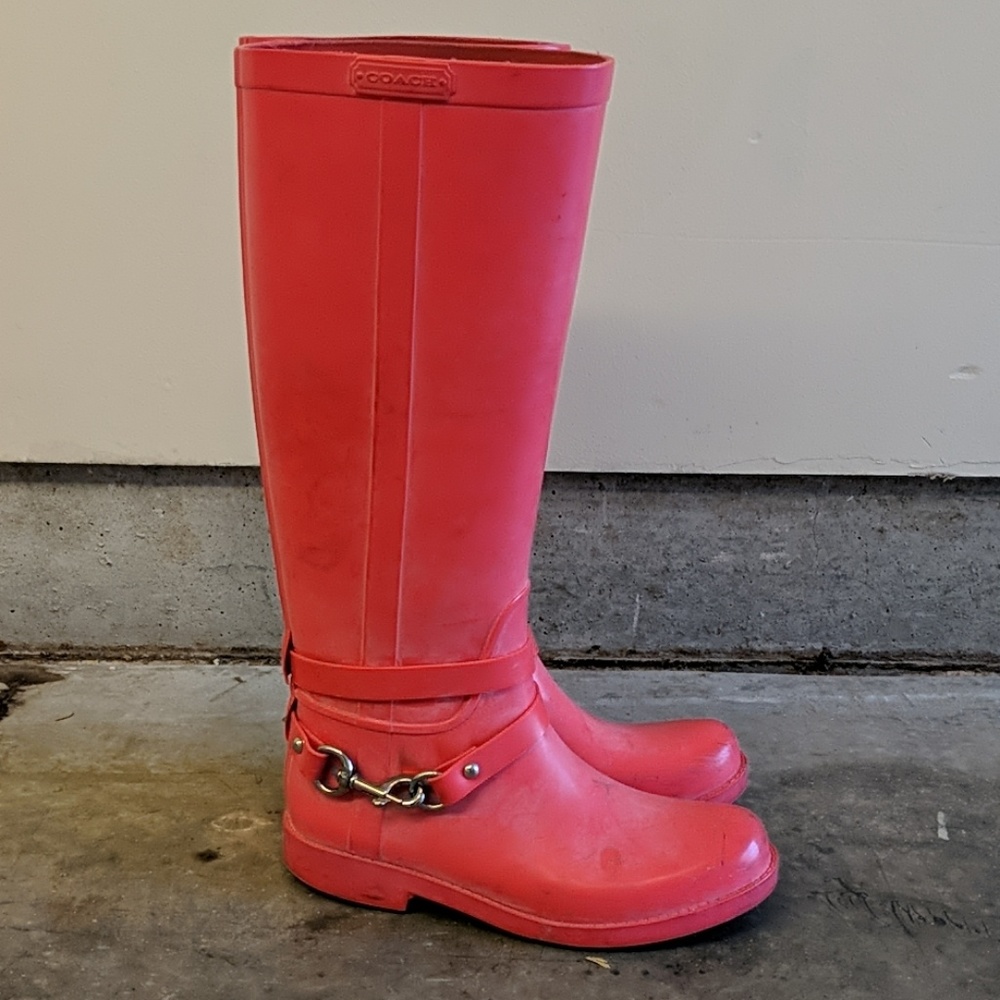 Coach Rain Boots